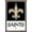 Mahogany Framed Version, variant on NFL New Orleans Saints - Logo 21 Wall Poster, 14.725" x 22.375"