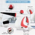 thumbnail image 5 of Handheld Steam Cleaner Steamer for Cleaning Portable Steam Cleaner for Furniture, Kitchen, Bathroom EU Plug, 5 of 5
