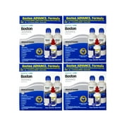 4 Pack - Baush & Lomb Boston Advance Multi-Pack, Step 1&2 Leanses Cleaner (2 X 4 fl oz Plus 1 fl oz Cleaner Bottle)