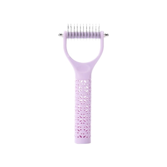 ACDANC Cat Brush,Widely Applicable for Cats and Dogs Dog Brush,Hair Removal Brush Function to Reduce Shedding Problems Dual-Sided Design with Double Grooming Effects Cat Stuff,Green