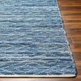 thumbnail image 4 of Hauteloom Gurit Recycled Material Living Room, Bedroom Area Rug - Contemporary - Slate, Silverton, Harbor Blue White - 5' x 7'6", 4 of 8