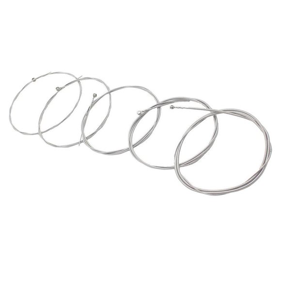 fastboy 5 Stainless Steel -plated Gauge Strings for Replacement 5 Bass String Style A 1Set
