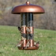 PerkyPet 10 lb Copper Finish Triple Tube Bird Feeder