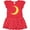 Red and Polka Dot, variant on Inktastic Cute Yellow Moon Gift Baby Girl Dress