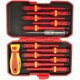 thumbnail image 1 of 1000V Magnetic Manual Insulated Screwdriver Kit,13pcs Interchangeable Insulated Screwdrivers Set with Electrician Repair Tools Bit, 1 of 5