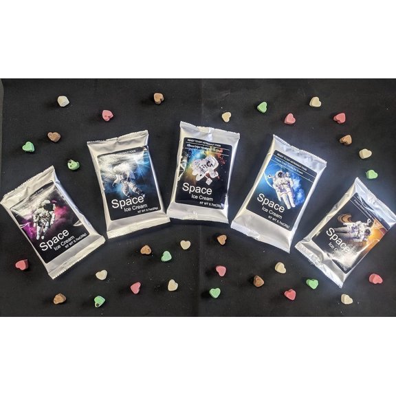 Space Ice Cream — Vanilla Freeze Dried Ice Cream — 20g (0.7oz) Bag