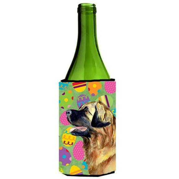 Leonberger Easter Eggtravaganza Wine Bottle   Hugger - 24 oz.