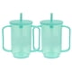 thumbnail image 1 of 2 vasos para adultos con asas, de plástico, antiderrames, para alimentación de pacientes postrados en cama, para dieta líquida, para enfermería, para personas mayores y personas con discapacidad., 1 of 5