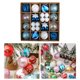 thumbnail image 5 of 42 piezas de adornos de bolas de Navidad, juego de adornos decorativos de 3 cm a 6 cm, bola colgante de de Navidad, para el hogar, Yotijar bolas colgantes, 5 of 9