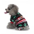 thumbnail image 6 of Xmarks Christmas Dog Pajamas for Small Medium Dogs Sebaoyu Winter Pet Dog Jumpsuit Clothes Outfit Puppy Bodysuit Sweater, 6 of 8