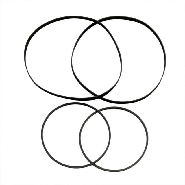 Juego de 4 Cinturones para Reproductor de Casete de Doble Cinta