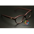 thumbnail image 3 of GUCCI GG0633O 003 Cat Eye Brown Gold Demo Lens 54 mm Women's Eyeglasses, 3 of 6