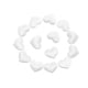 thumbnail image 1 of Adornos para mesa de boda, confeti en forma de corazón de amor, decoraciones brillantes para fiestas (1,4 cm, blanco), 1 of 2