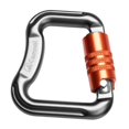 thumbnail image 2 of Almencla Rock Climbing Carabiner Compact Lock Carabiner for Hiking Outdoor Rappelling Gray, 2 of 8