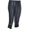 Under Armour Women's FlyBy HeatGear Printed Running Capri Pants X-Large Black
