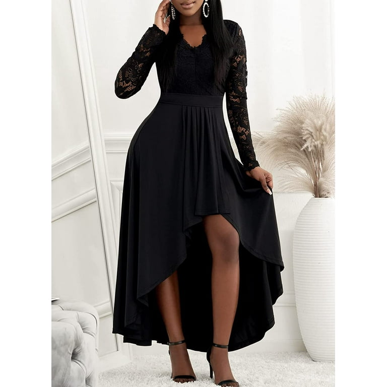 Hi low top formal gowns
