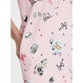 thumbnail image 3 of Joyspun Women's Dreamy Soft Collection Short Sleeve Sleepshirt, Sizes S/M-2X/3X, 3 of 6