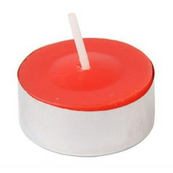Jeco CTC-002-12 Citronella Tealight Candles, Red - 1200 Piece