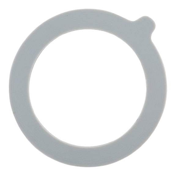 1 Pcs Silicone Replacement Gasket, Airtight Rubber Seals Rings for Mason Jar Lids, Replacement Rubber Seals for Glass Jars, Leak Proof Canning Fitting Glass Clip Top Jars(Grey)