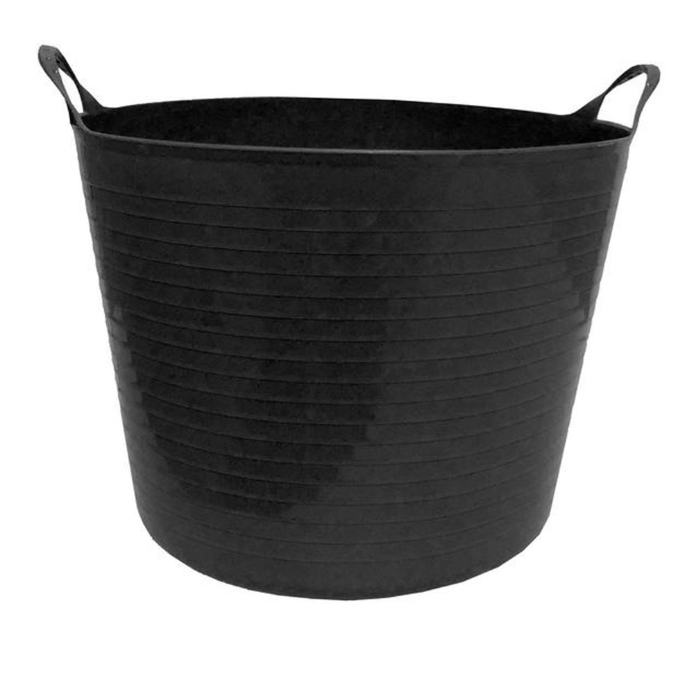 Tuff Stuff Products F12BK Large 12 Gallon Plastic Flex Tub with