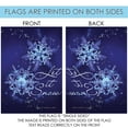 thumbnail image 4 of Toland Home Garden Snowflake Serenade Let it Snow Winter Flag Double Sided 28x40 Inch, 4 of 5