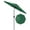 Dark Green, variant on Arigeas 10ft Patio Umbrella, Outdoor Market Table Parasol with Push Button Tilt, 8-rib Frame and Crank