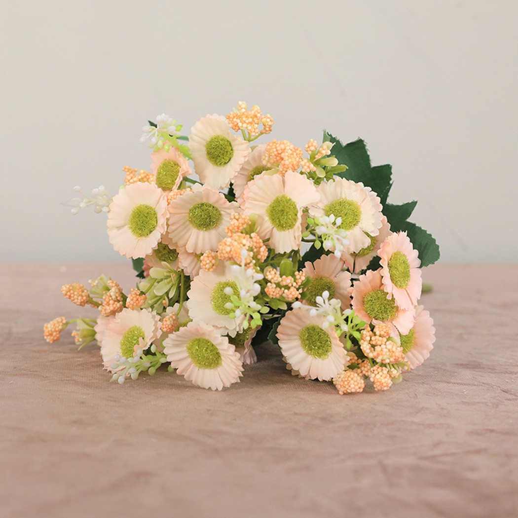 7-Forks Artificial Silk Garden Wedding Bouquet Home Daisy Flower Flowers Decor