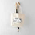 thumbnail image 5 of CafePress - Nerdy Tote Bag - Unisex Canvas Tote Bag, Beige, 1-Piece, 5 of 7