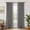 Dark Grey, variant on 100% Blackout Curtains for Bedroom,Set of 2 Panels,84inch Length Faux Linen Thermal Insulated Back Tab Drapes with Room Darkening,50"Wx84"L,Dark Grey