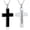 Customize, variant on Personalized Engrave Men Women Prayer Cross Cremation Pendant Small Urns for Ashes Keepsake Urn Necklace