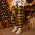 thumbnail image 2 of JAJAHO Boys Girls Pajamas Pants Christmas Sleepwear Bottoms Sizes 1-13 Drawstring Kids Loungewear Pants, 2 of 5