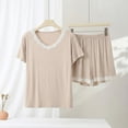 thumbnail image 2 of Wensltd Women Sleep Pants High Waist Loose Fit Soft Lightweight Comfy Casual Nightwear for All Season, 2 of 8