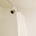 thumbnail image 2 of 12 Pcs Crochets de Rideau de Douche Demi-Cercle Décoratifs Givrés, 2 of 9