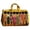 Q-B 18*9*9", variant on Dwellin Large Quilted Duffle Bag for Women Floral Print Barrel Overnight Weekender Handbag Travel Holiday Top Handle Satchel A-A 16*8*8"