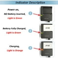 thumbnail image 3 of LC-E8 Battery Charger for Canon LP-E8 Battery EOS 550D 600D 650D 700D Rebel T2i T3i T4i T5i Kiss X4 X5 X6i X7i Cameras, 3 of 6