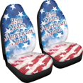 thumbnail image 3 of XYZCANDO Patriotic 4th Of July Front Car Seat Covers featuring 250 Years Of American Spirit - Durable Breathable Protection, 3 of 10