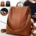 thumbnail image 4 of Sac à Dos pour Dames Sac Antivol Sac d'École en Cuir pour Femmes Sac à Dos Sac à Main, 4 of 6