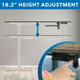 thumbnail image 4 of Large Electric Height Adjustable Corner Standing Desk, 4 of 10