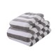 thumbnail image 3 of Corales Toallas de vellón Toalla de absorción de agua Rayas Herramientas de baño de secado rápido Jumpingount HA6785-01B, 3 of 6