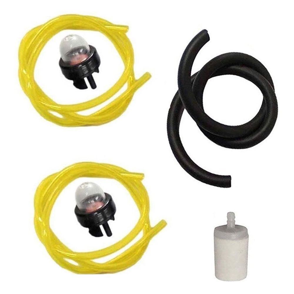 Fuel Line Filter + 2 Primer Bulb For HUSQVARNA 123L 322L 325L 123C 326
