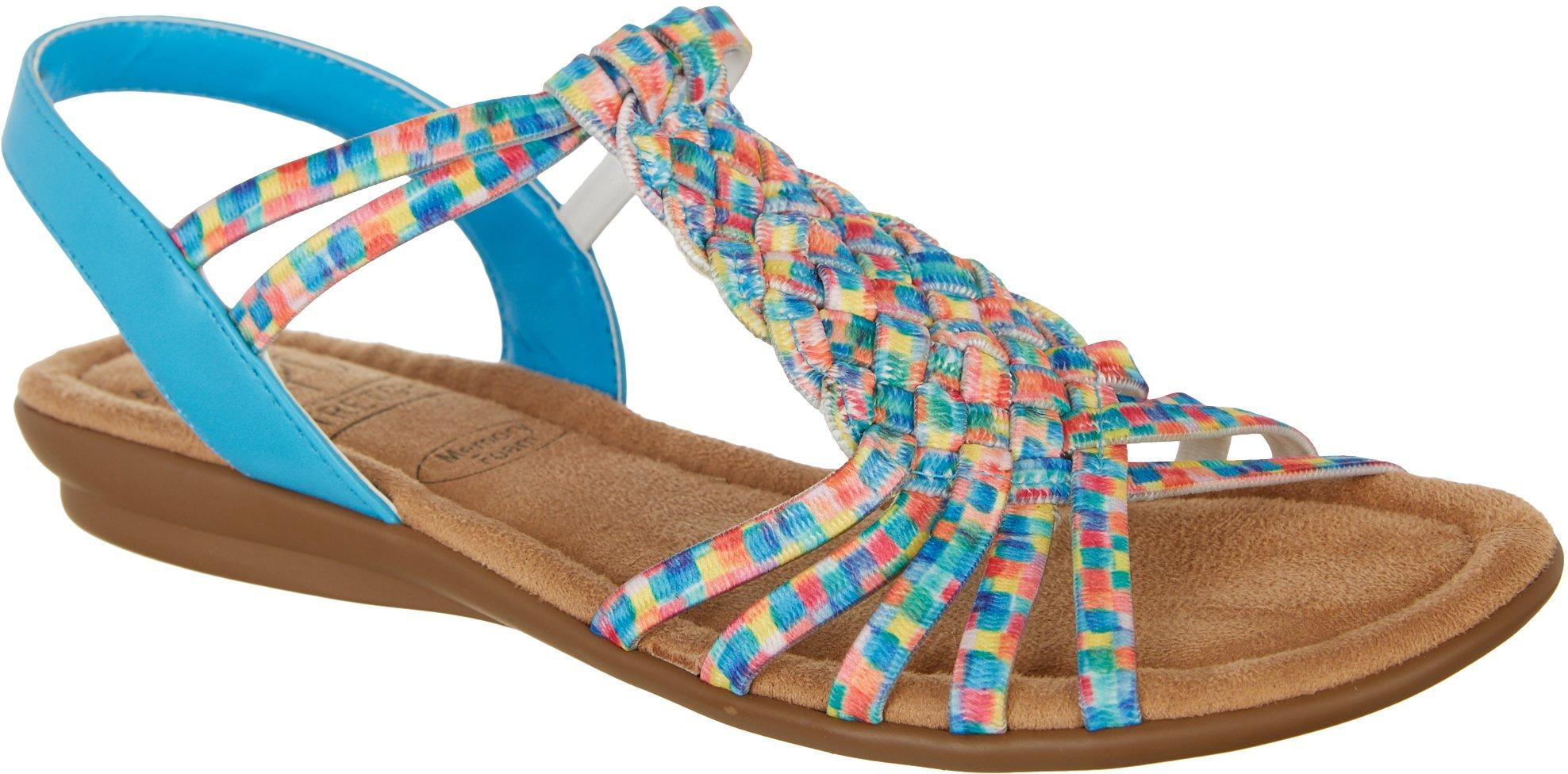 impo stretch sandals navy