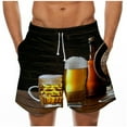 thumbnail image 2 of IROINNID Men's Casual Elastic Waist Quick Dry Breathable Loose Sports Shorts, 2 of 3