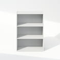 thumbnail image 3 of Furinno Reed 3-Tier Multipurpose Open Shelf Clothing & Closet Storage Organization, Plain White, 3 of 6