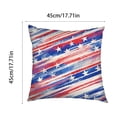 thumbnail image 3 of 4th of July Throw Pillow Covers,USA Flag Star Patriotic Cushion Case for Sofa Bed Independence Day Home Decoration, 3 of 7