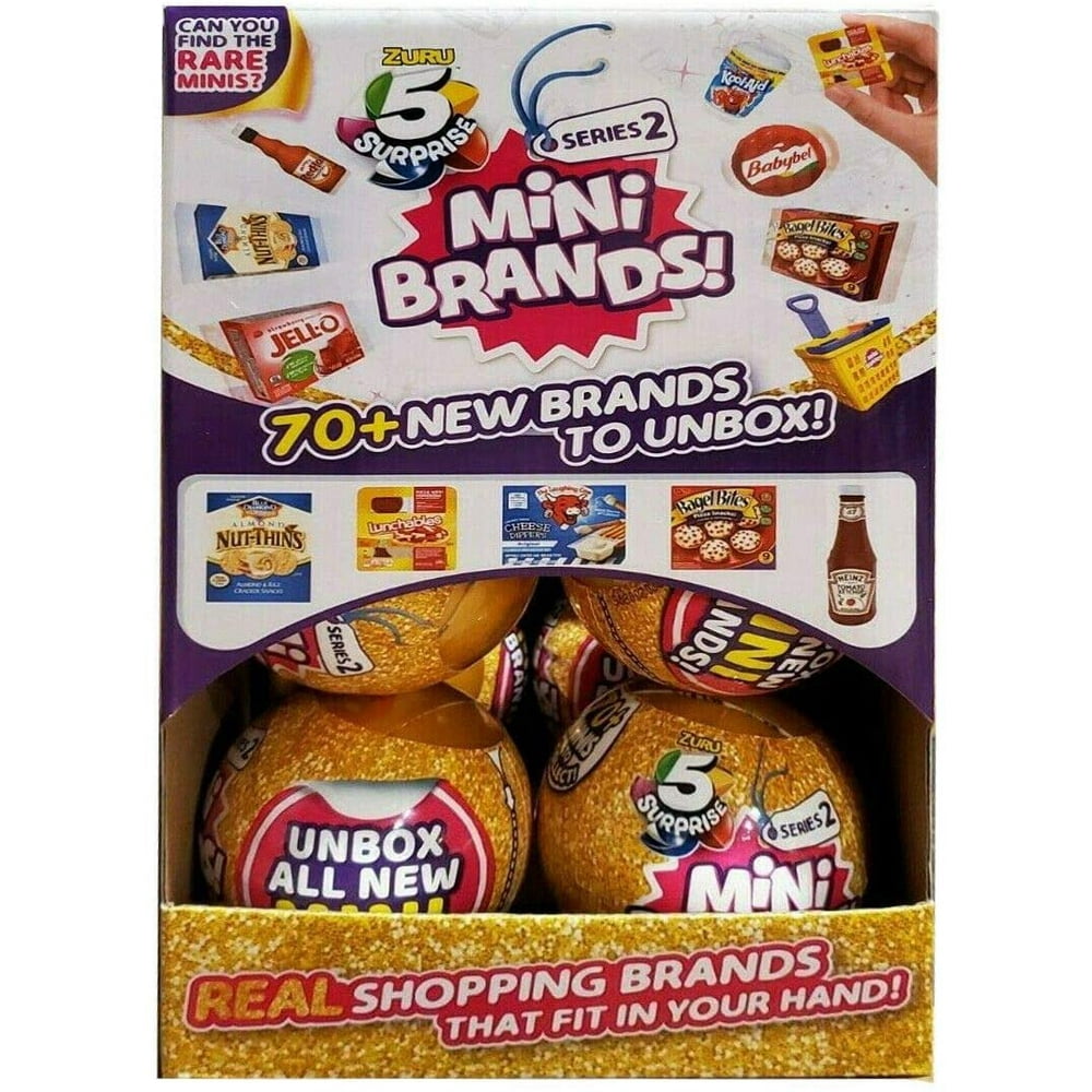 Zuru 5 Surprise Mini Brands Series 2 Full Case 12 Balls