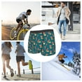 thumbnail image 6 of Wukai Frog and Mushrooms Print Men’s Underwear Breathable Boxer Briefs,&nbsp;Moisture Wicking & Breathable-, 6 of 7