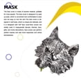 thumbnail image 3 of Minnieouse Cubierta de cara de hombre lobo de Halloween, pieza facial exquisita, tocado ligero con cordones, viseras, velo, caras, guardia, fiesta Disfraces de disfraces Minnieouse AP012779-00, 3 of 6