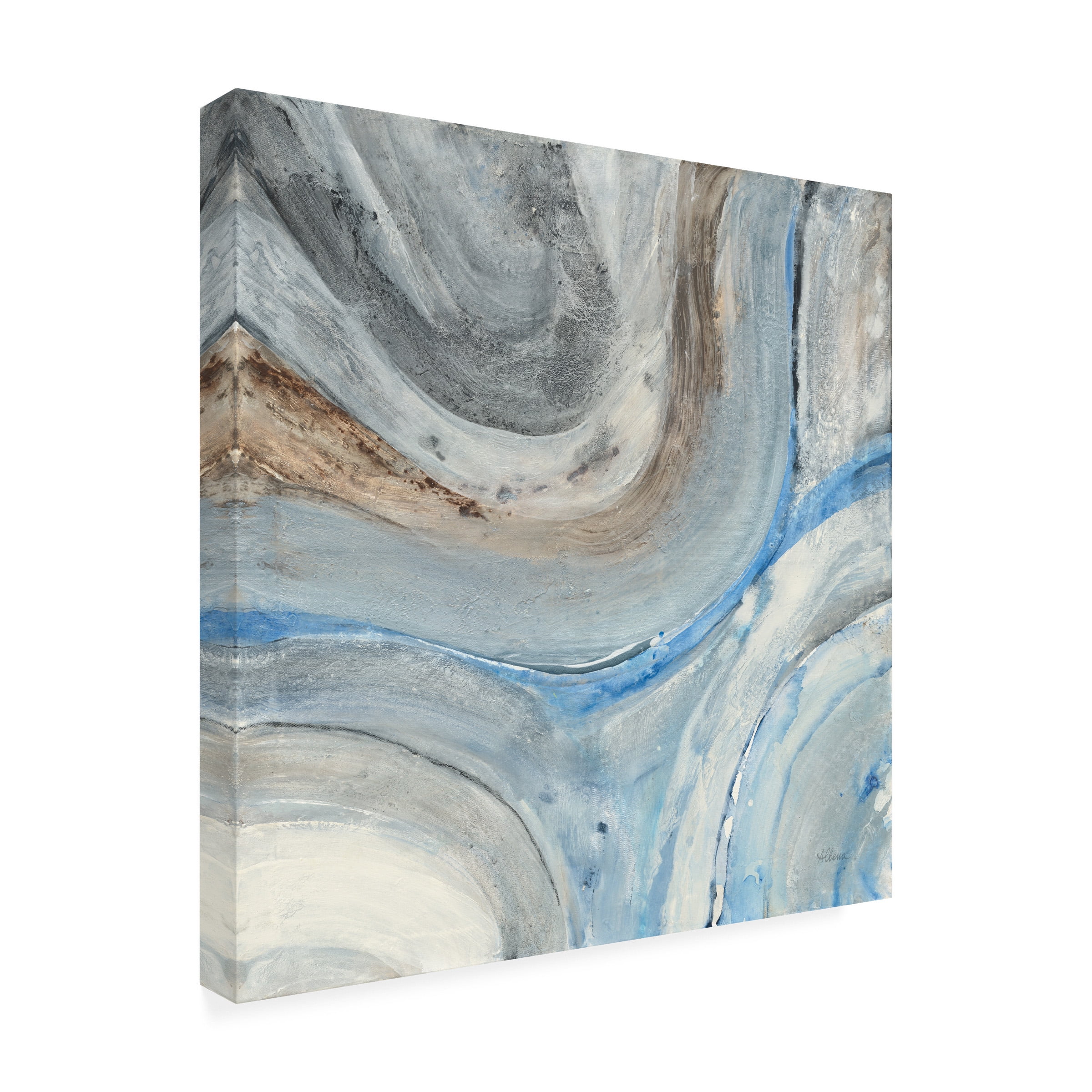 Trademark Fine Art 'Estuary' Canvas Art by Albena Hristova