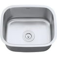 thumbnail image 6 of Ruvati 21-inch Undermount 16 Gauge Stainless Steel Kitchen Sink Single Bowl, 6 of 12