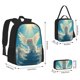 thumbnail image 2 of Balery Sunshine Cute Winged Cat Mochila Escolar 3 en 1 para Niños - Mochila Resistente con Lonchera Térmica y Estuche - Mochila Escolar para Niños y Niñas, 2 of 7